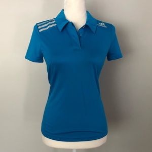 SOLD - NWT Adidas Climachill Polo Shirt - XS